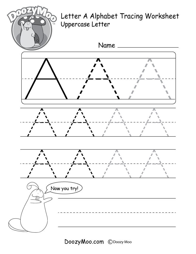 uppercase-letter-a-tracing-worksheet-doozy-moo